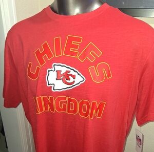 Kansas City Chiefs Mens Chiefs Kingdom T Shirt Size XXl NWT